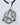 Triquetra Symbol Pendant with CZ Sterling Silver Celtic Jewelry - VarVar Jewelry