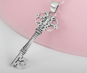 925 silver Fashion Key pendant, Unique Fashion Jewelry