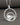 Minimalistic Round 925 Silver Pendant with Mountains and Gems, Unique Fashion Jewelry - VarVar Jewelry