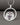 Minimalistic Round 925 Silver Pendant with Orchid Flower and Gems, Unique Fashion Jewelry - VarVar Jewelry