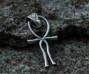 Ankh Symbol Egypt Pendant Sterling Silver Unique Jewelry