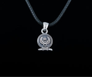 Scarabeus Amulet Pendant Sterling Silver Egypt Unique Jewelry