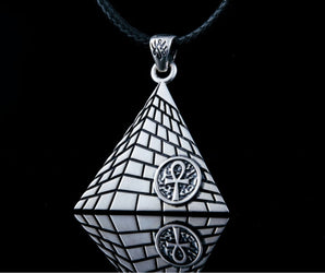 Ankh Symbol Pendant Sterling Silver Egypt Jewelry
