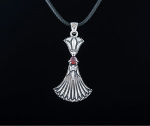 Egypt Pendant with Cubic Zirconia Sterling Silver Jewelry