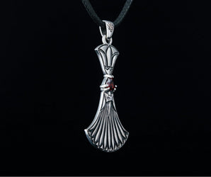 Egypt Pendant with Cubic Zirconia Sterling Silver Jewelry