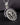 925 Silver Lotus Pendant with Purple Cubic Zirconium Gems, Handmade Egyptian Jewelry - VarVar Jewelry