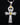 925 Silver Ankh Pendant with Scarabeus and Yellow Gem, unique Egypt Jewelry - VarVar Jewelry