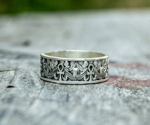 Egypt Ring Sterling Silver Handcrafted Jewelry