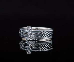 Isida Symbol Ring Sterling Silver Handcrafted Jewelry