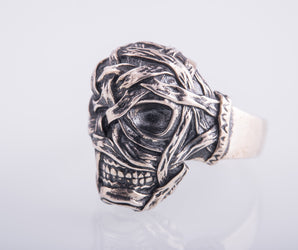 Ring with Mummy Sterling Silver Egypt Jewelry