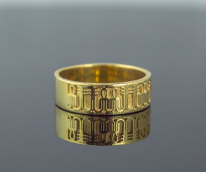 Tyet Symbol Ring Gold Egypt Jewelry