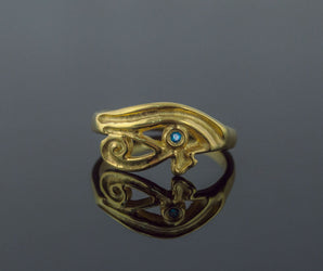 Uadjet Ring Gold Egypt Jewelry