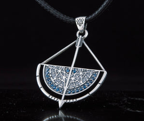 Geometry Pendant Sterling Silver Handmade Jewelry