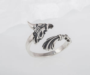 Halloween Ring with Witch Hat Sterling Silver Jewelry