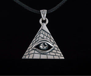 Handmade Masonic Pendant Sterling Silver Unique Jewelry