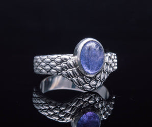 Ring with Gem Sterling Silver Jewelry