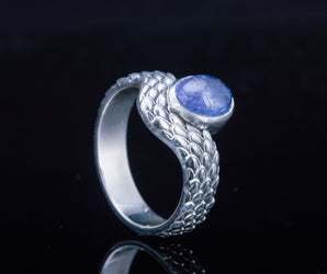 Ring with Gem Sterling Silver Jewelry