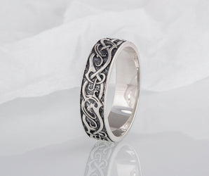 Ornament Ring Sterling Silver Handcrafted Jewelry