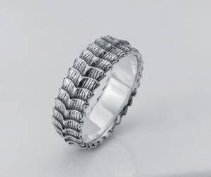 Dragon Scale Ring 925 Silver