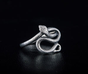 925 Silver Snake ring, Unique Fashion Jewelry