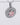 925 Silver Meander Pendant with Gem, Handmade Greek Jewelry - VarVar Jewelry