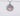 925 Silver Meander Pendant with Gem, Handmade Greek Jewelry - VarVar Jewelry