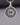 925 Silver Meander Pendant with Gem, Handmade Greek Jewelry - VarVar Jewelry