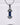 925 Silver Colosseum Road Pendant with Blue Gems, Unique Greek Jewelry - VarVar Jewelry