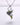 Sterling Silver Vine Pendant with Gems, Handmade Fashion Jewelry - VarVar Jewelry