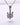 Sterling Silver Ukrainian Trident Pendant with Flowers, Made in Ukraine Jewelry - VarVar Jewelry
