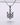Sterling Silver Ukrainian Trident Pendant with Flowers, Made in Ukraine Jewelry - VarVar Jewelry